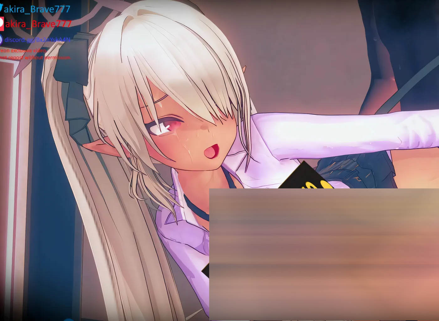 akira_Brave777 大佬12月新作：蔚蓝档案-与银镜伊织的二人秘密 无修版★CV [新作/2.6G][同人动画]